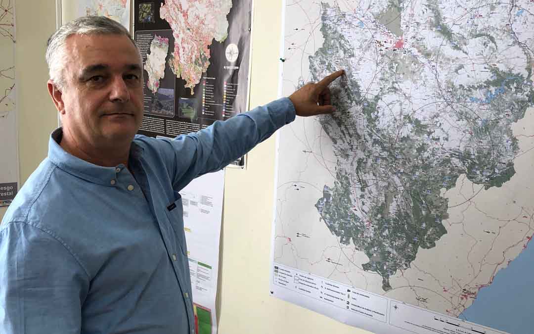 Ángel Berzosa es el director general de Gestión Forestal de DGA