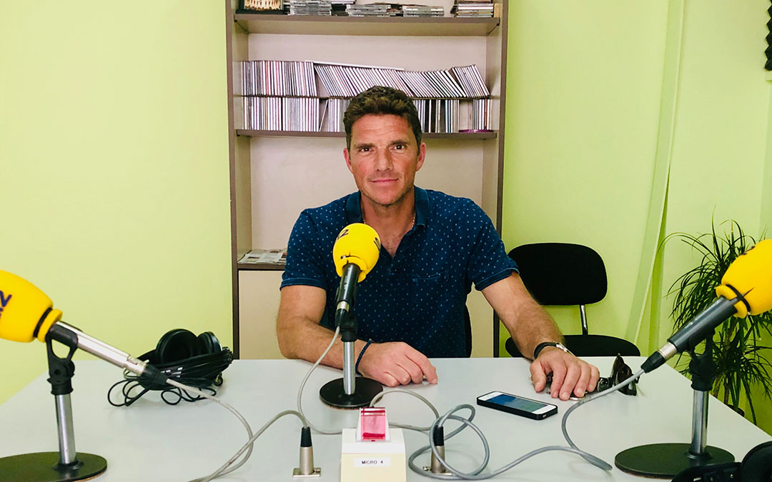 Carlos Burillo, entrenador del Caspe.