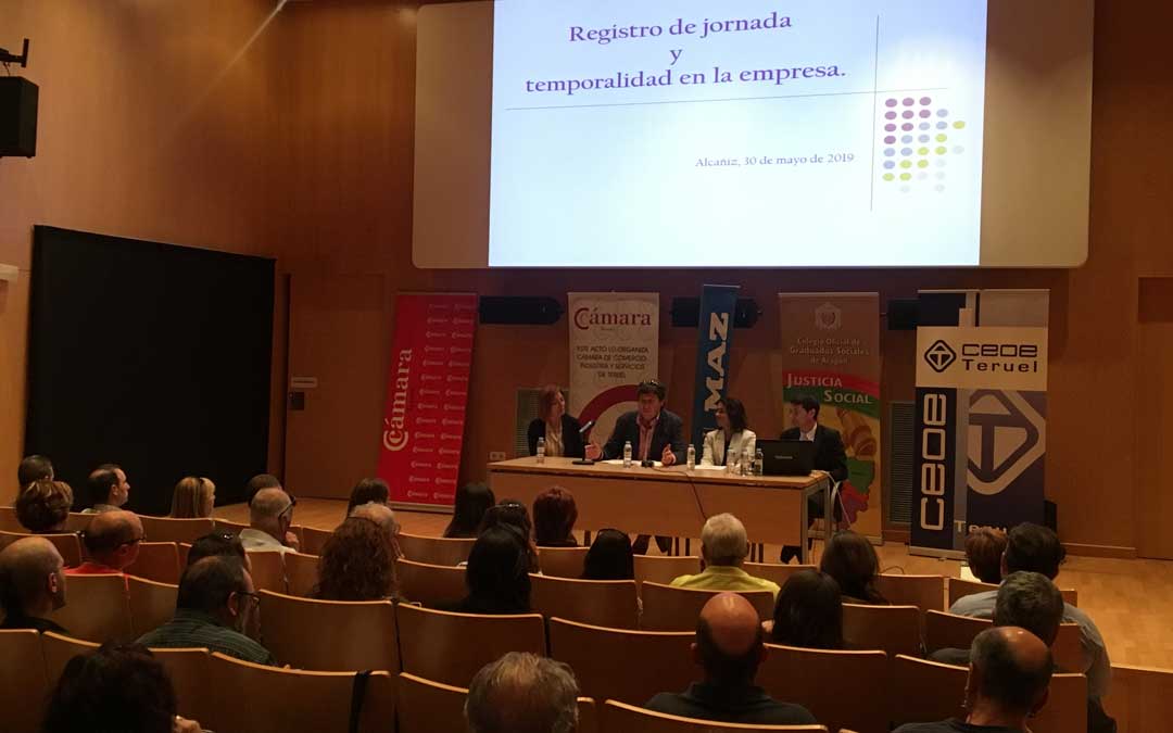 Charla el viernes en el Palacio Ardid organizada por Cámara, CEOE, MAZ y el Colegio de Graduados Sociales. lFoto: La Comarca