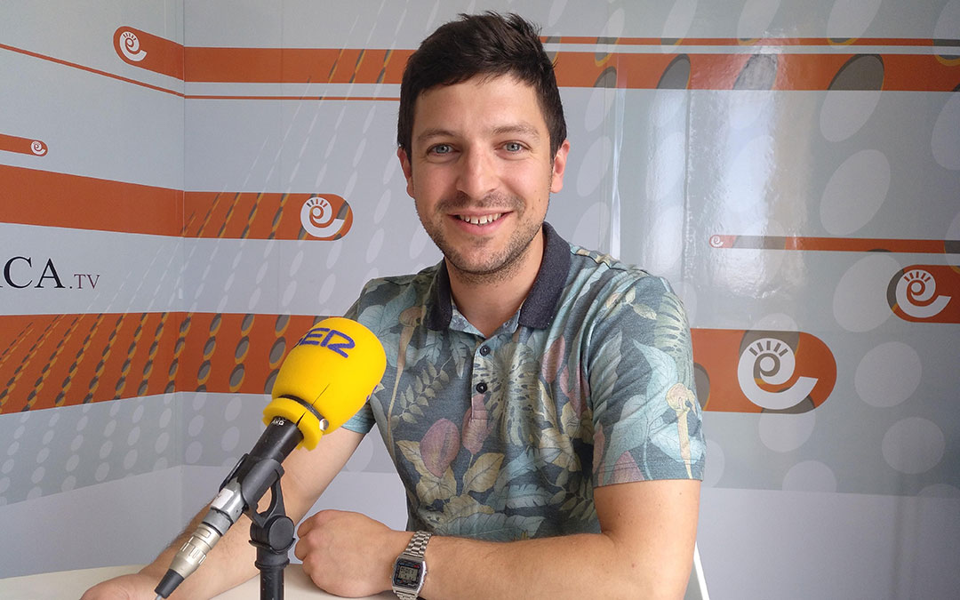 Nacho Carbó, concejal de Festejos en Hoy es tu día.