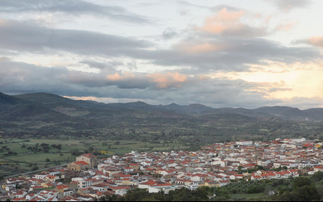 Panorámica de Logrosán, Cáceres