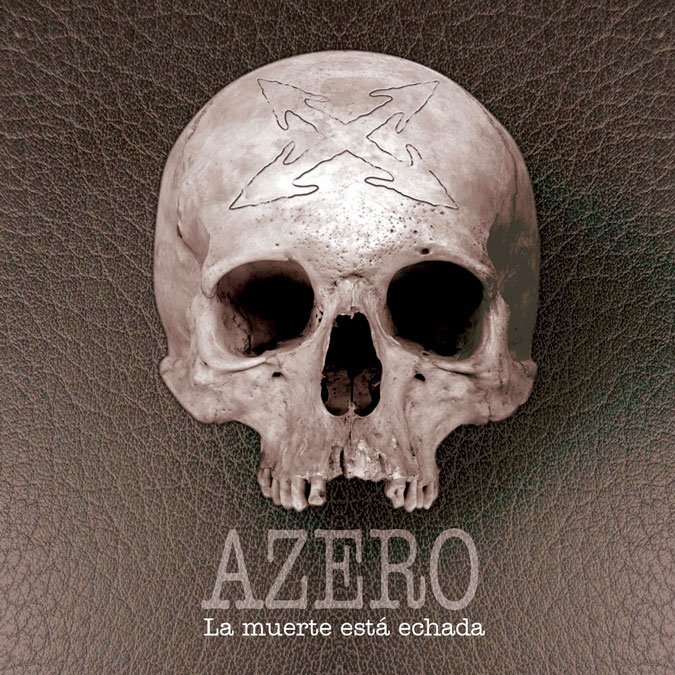 Portada nuevo disco de Azero "La muerte está echada"