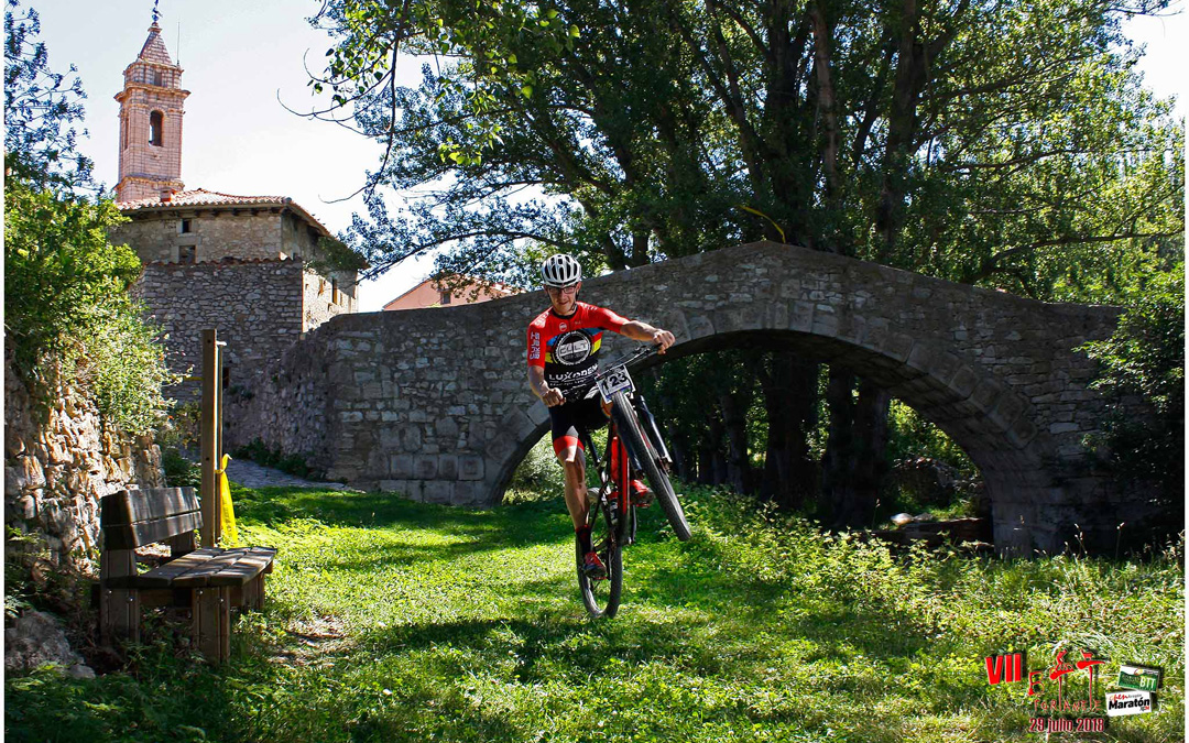 Una foto de la pasada edición de la BTT de Fortanete