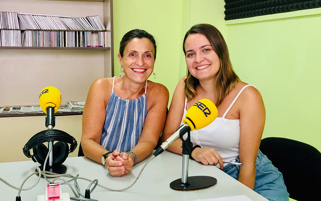 Cristina Bret y Pilar Sariñena.