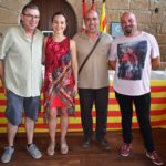 Los consejeros de CHA, Lumbreras, Cortés, Guardia y Prats.