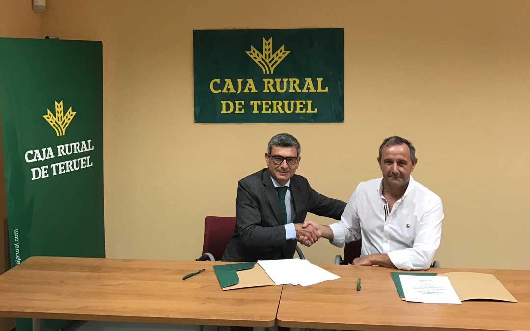 Acriporte y Caja Rural de Teruel sellaron un acuerdo de colaboración