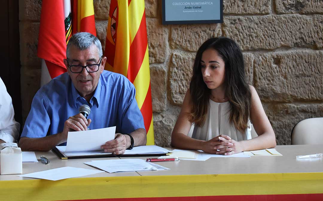 Sofía Gavín fue miembro de la Mesa de Edad.