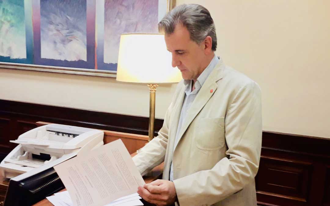 El diputado de Cs por Teruel, Joaquín Moreno, ha registrado una pregunta sobre el FITE en el Congreso