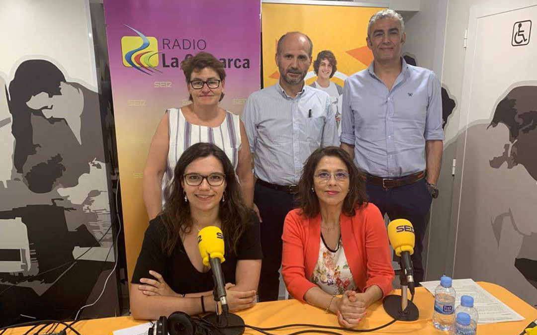 Tertulia sobre empleo y empresas emitida desde el Aula Móvil de la Universidad San Jorge.