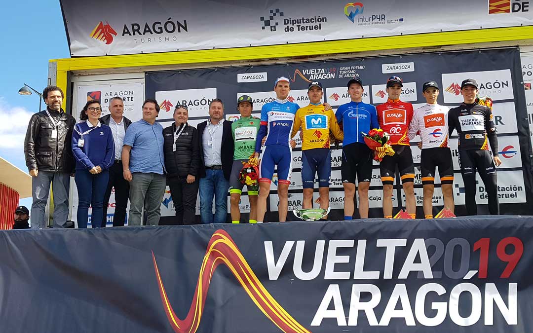 Imagen del podido de los ganaderos de la pasada Vuelta Aragón.