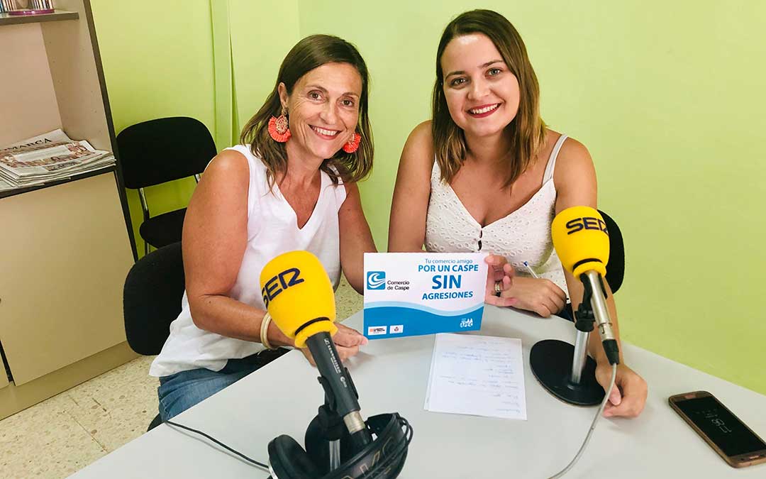 Cristina Bret y Pilar Sariñena.
