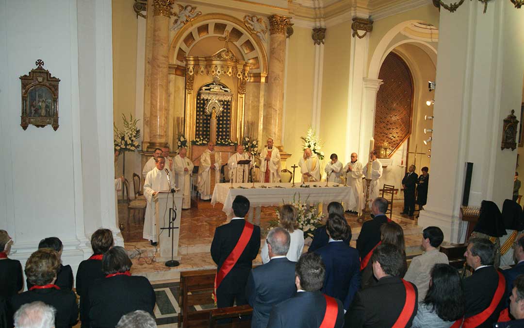 Templo del Pilar de Calanda lleno en la celebración del 375 aniversario del Milagro en 2015. / B. Severino