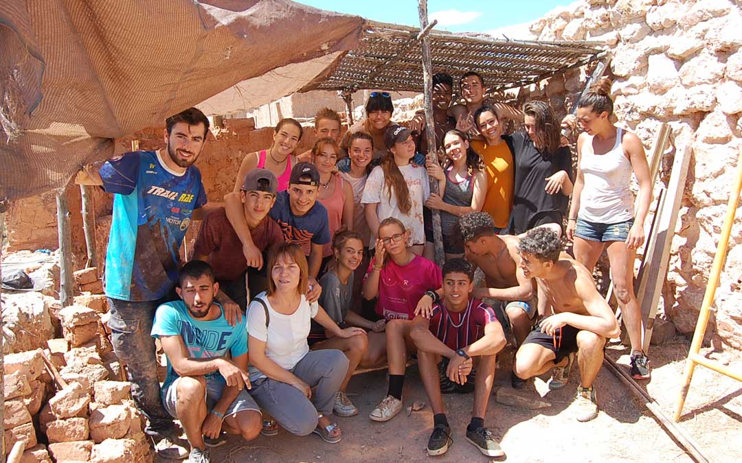 Un total de 20 jóvenes procedentes de toda España han participado en el campo de trabajo de Andorra