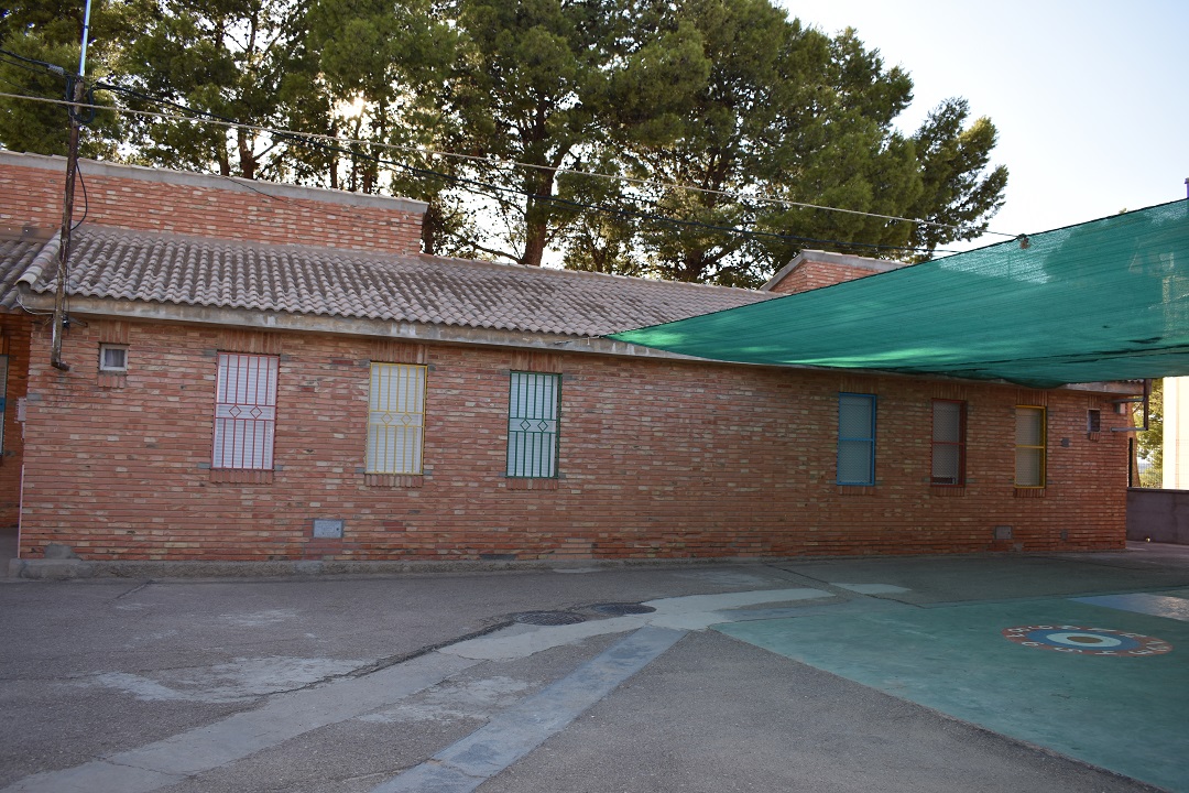 Este es el edificio que se ha remodelado para convertirlo en un aula más del colegio público Lucio Fabio Severo