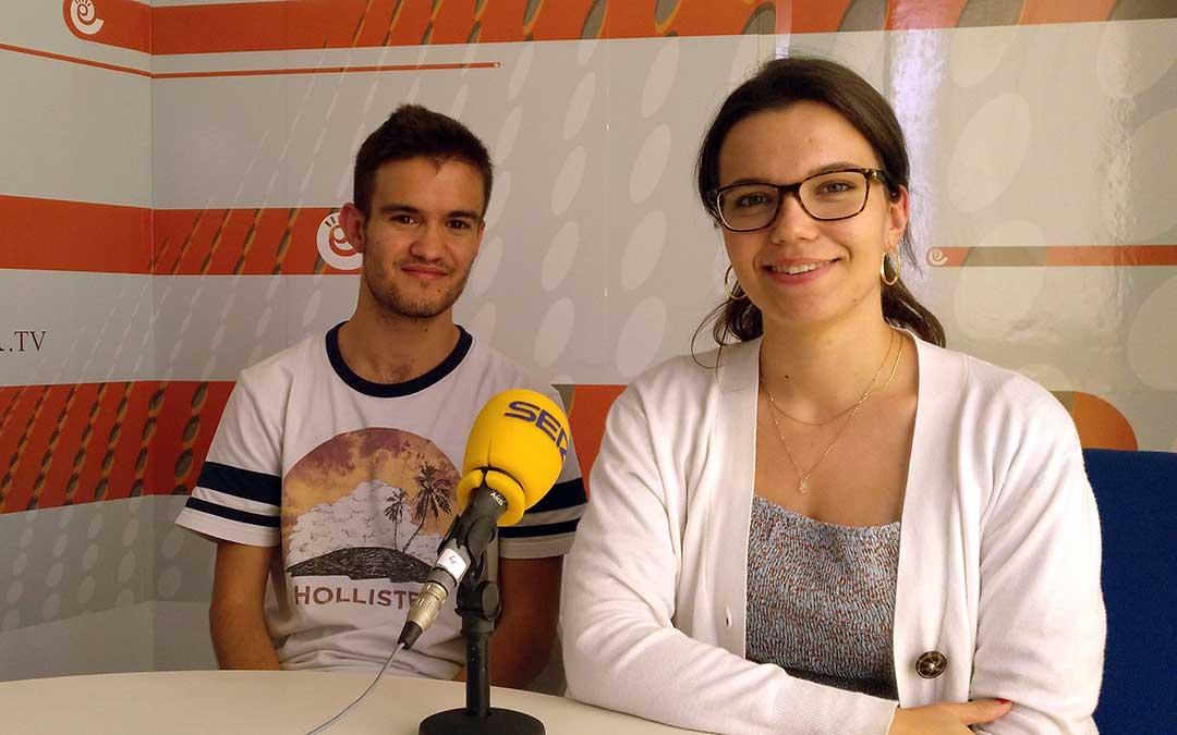 Eduard Peralta y Alicia Martín.