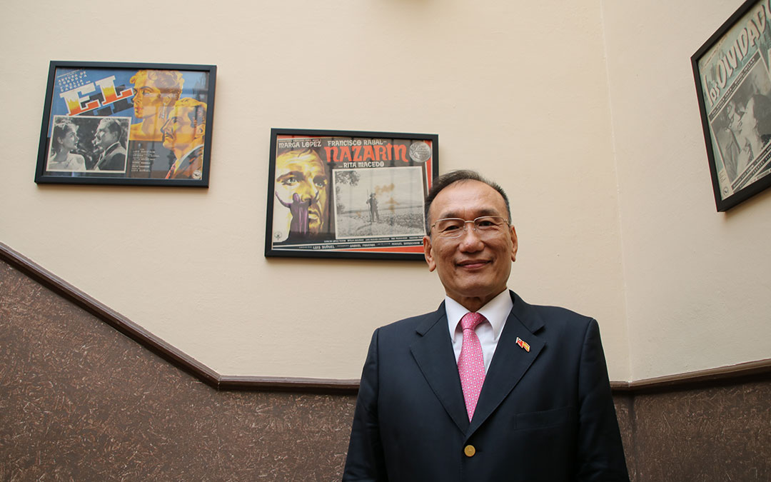 jose maria liu embajador taiwan calanda