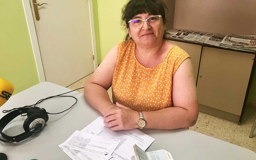 Ana María Lasheras es portavoz de Aragón Sí Puede, ahora conocido como Podemos Caspe.