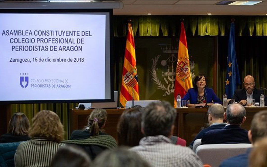 Asamblea constituyente del Colegio de Periodistas de Aragón