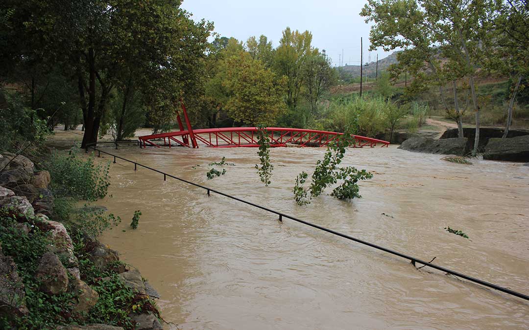 ribera alcaniz riada crecida rio guadalope