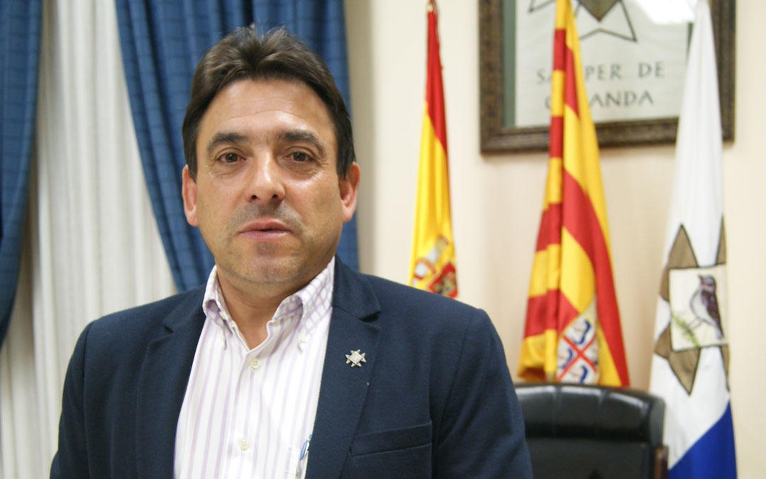Alfonso Pérez, alcalde de Samper de Calanda. / B. Severino