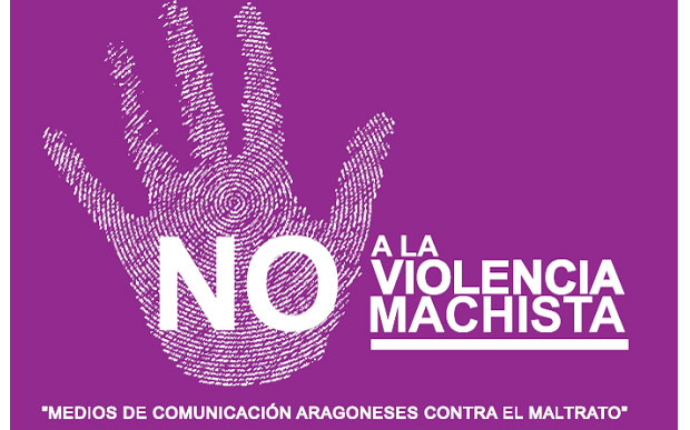 Los medios de comunicación aragoneses contra la violencia machista
