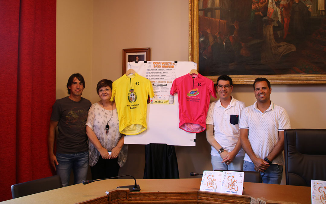 vuelta al bajo aragon cadete caspe ciclismo