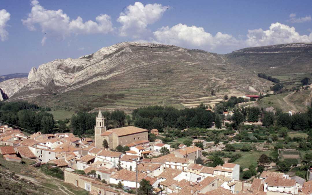 Vista panorámica de Aliaga./ Web Turismo Maestrazgo