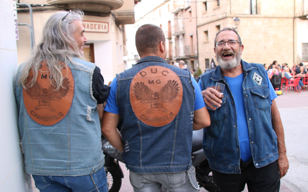 Tres moteros provenientes de Reus. // Esther Icart