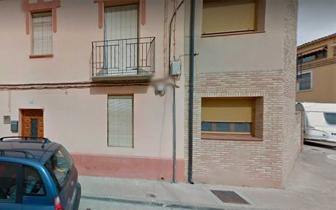 Imagen de Google Maps de la calle San José de Alcañiz a la altura del número 13.