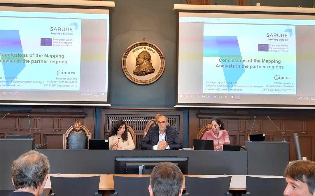 SARURE celebra su tercer encuentro, esta vez sobre la aplicación de tecnologías de apoyo al comercio./ Cámara de Comercio de Teruel.