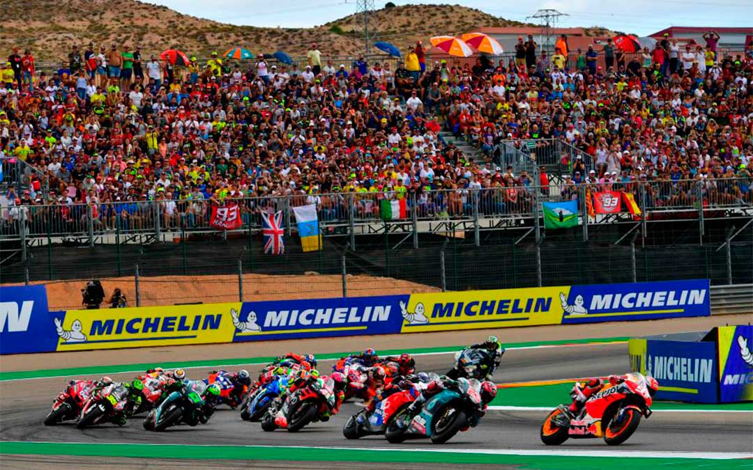 Carrera de MotoGP, este domingo. // ASMedia.