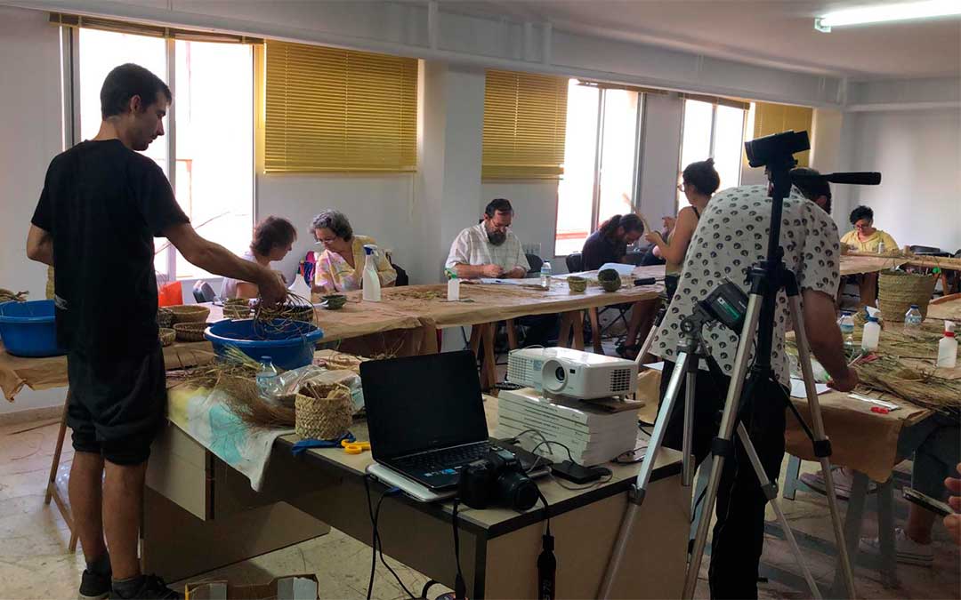 Imagen de archivo/ Aula de la UNED en Caspe.
