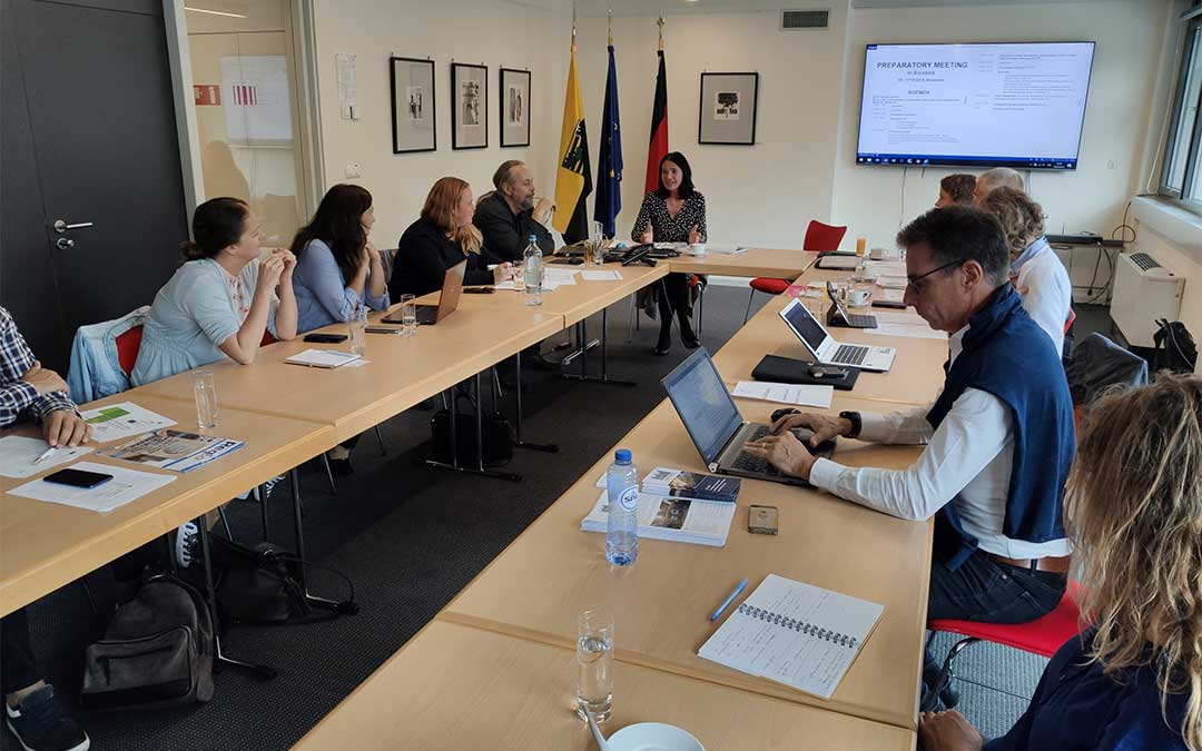Reunión preparatoria en Bruselas para iniciar el proyecto Interreg Europe RFC./ DPT