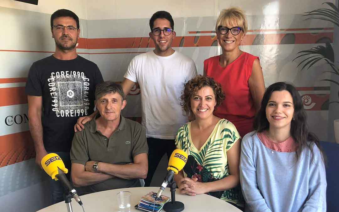 Invitados al programa especial sobre MotoGP en Alcañiz.