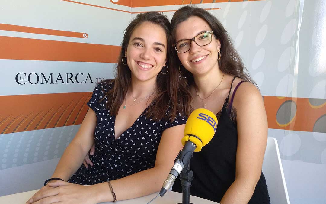 Esther Icart y Alicia Martín en 'Hoy es tu día'./ La Comarca