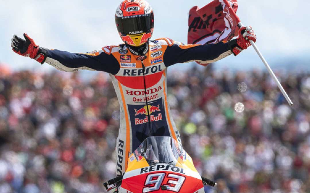 Márquez ha cumplido este domingo 200 carreras en MotoGP /Repsol