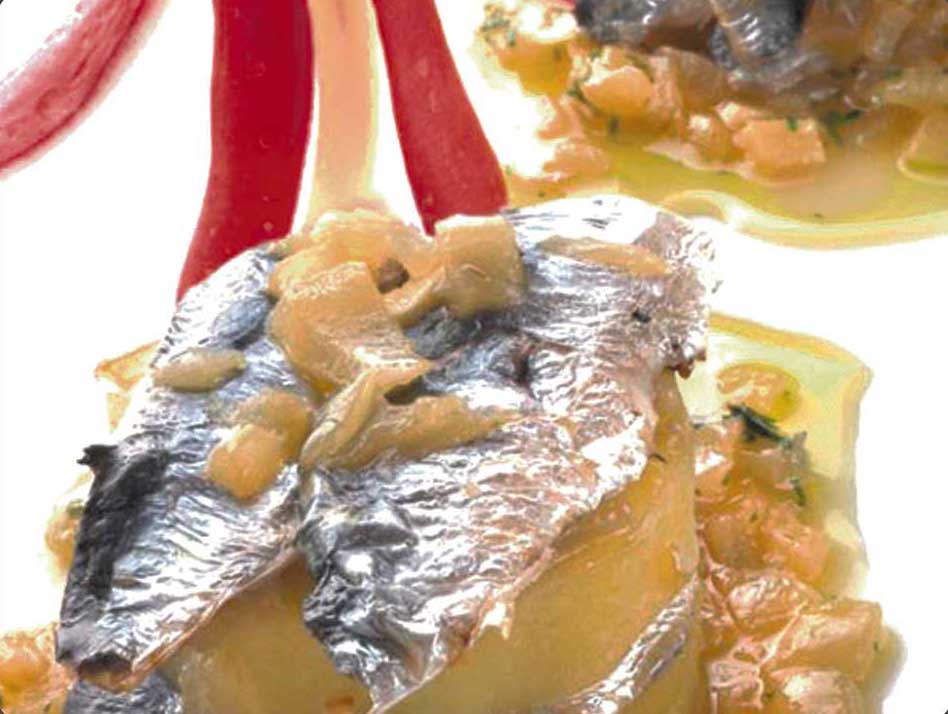 Sardinas a la sidra