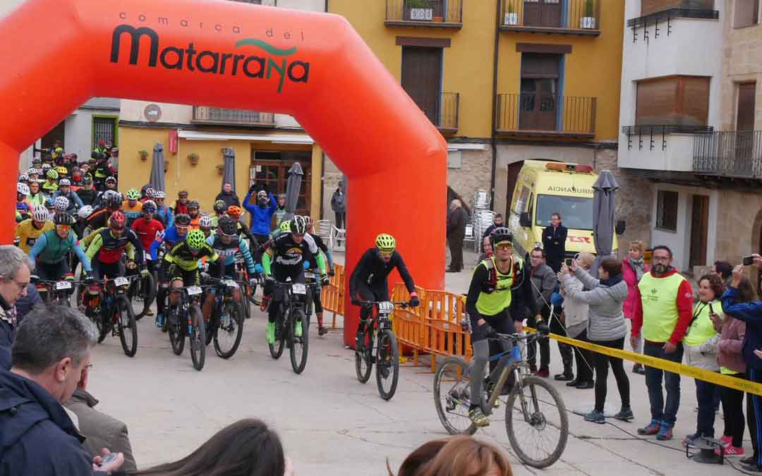 La Matabikers tiene su salida y llegada en la localidad de Fuentespalda