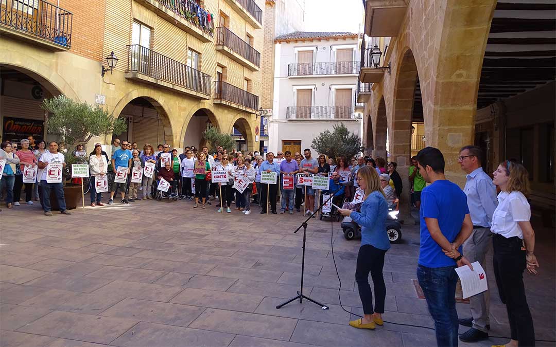 El Ayuntamiento de Alcorisa ha leído un manifiesto por la España Vaciada.