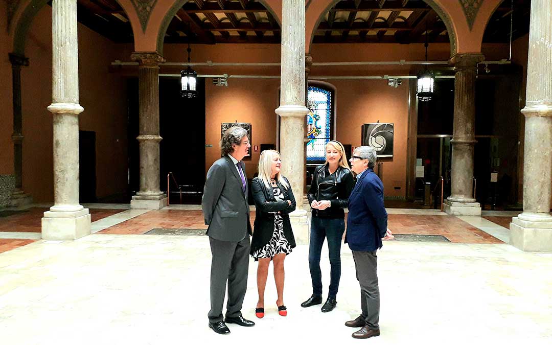 Los organizadores del evento.