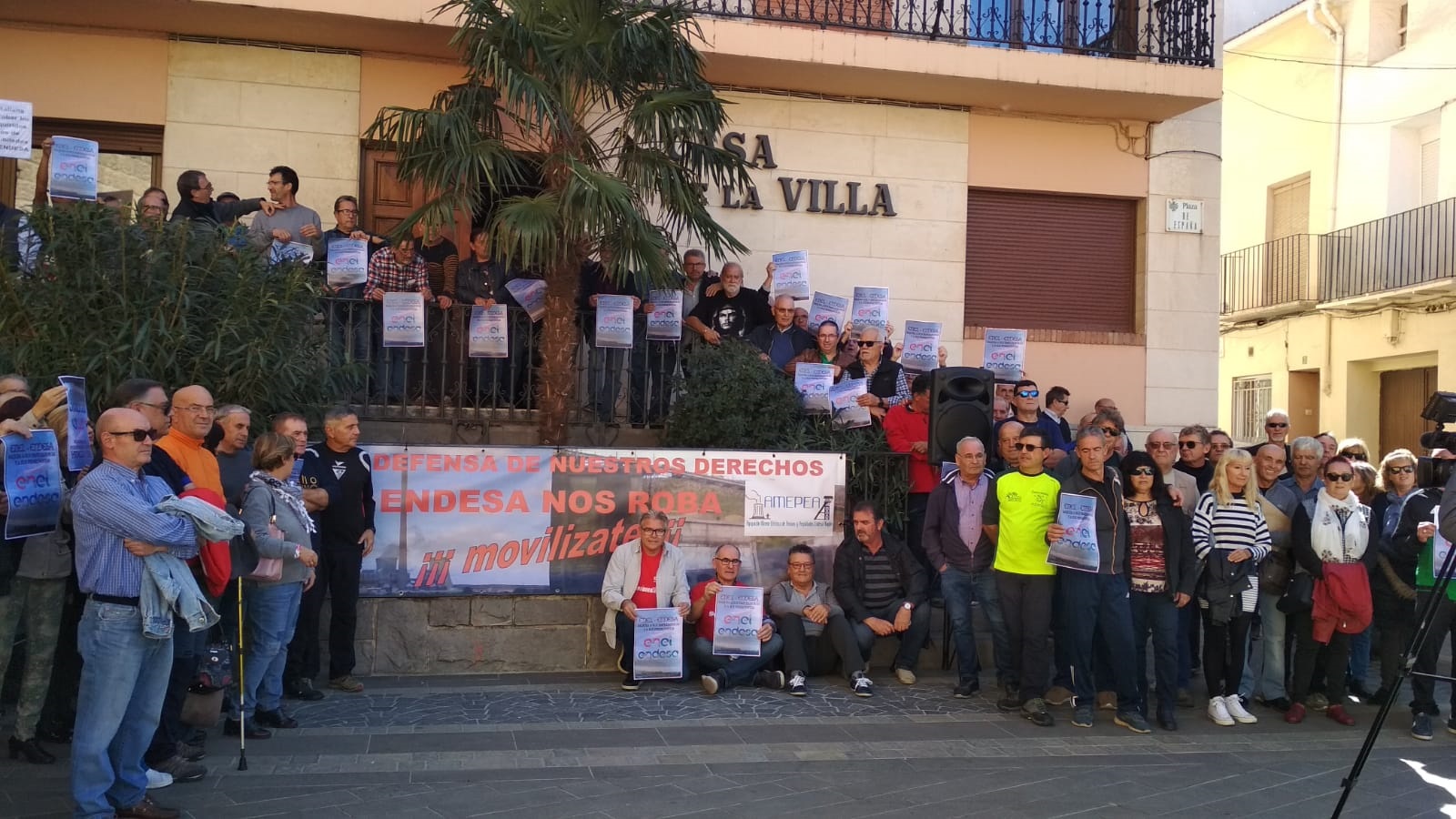 Foto de grupo minutos antes del encierro/ AMEPEA