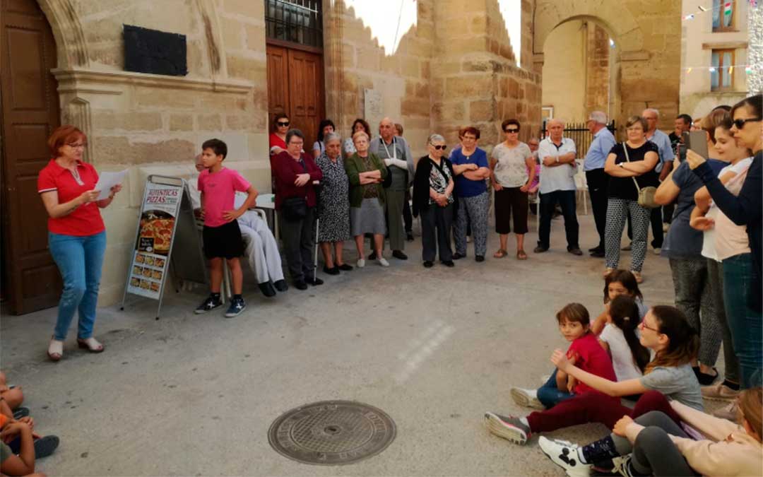 Los vecinos de La Codoñera han parado por la España vaciada.