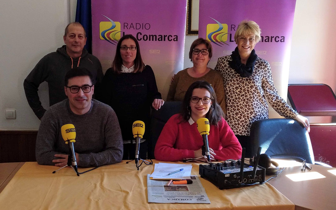 Invitados al programa especial emitido desde Aguaviva,