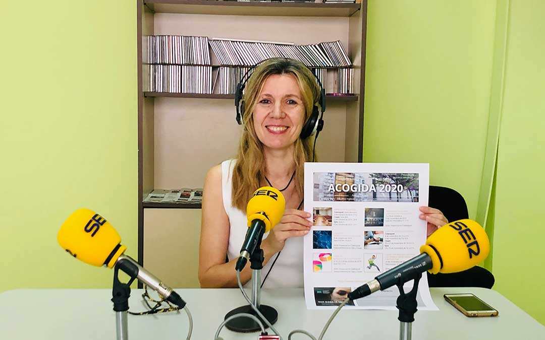 Merche Catalán es secretaria de UNED en Caspe.