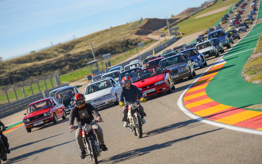Los automóviles clásicos tomarán el circuito alcañizano de Motorland.