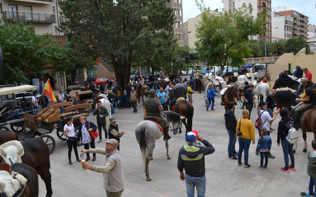 El recorrido paro en el antiguo sindicato