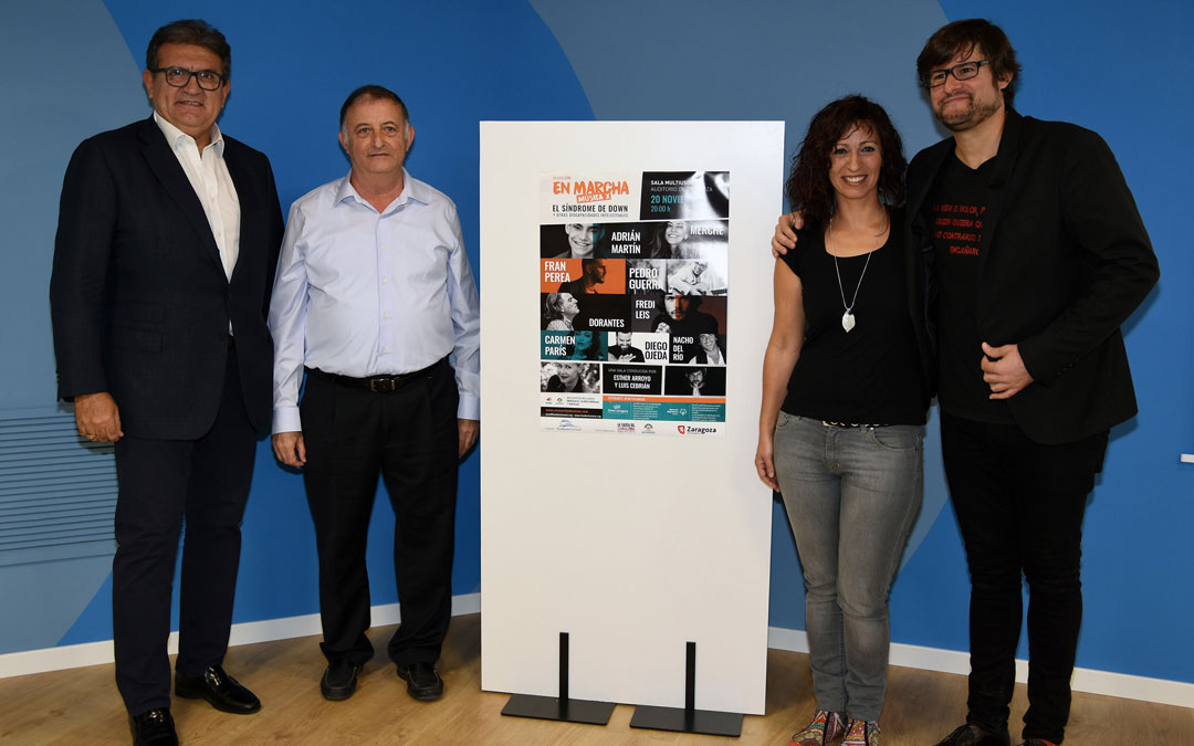 Presentación del cartel en el que participan una decena de artistas. / Carlos Pi