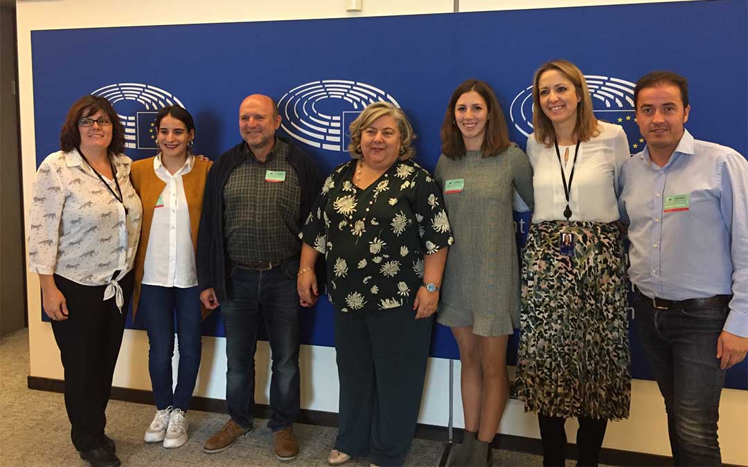Representantes de la Red de Áreas Escasamente Pobladas del Sur de Europa en la Semana Europea de las Regiones y las Ciudades./ SSPA