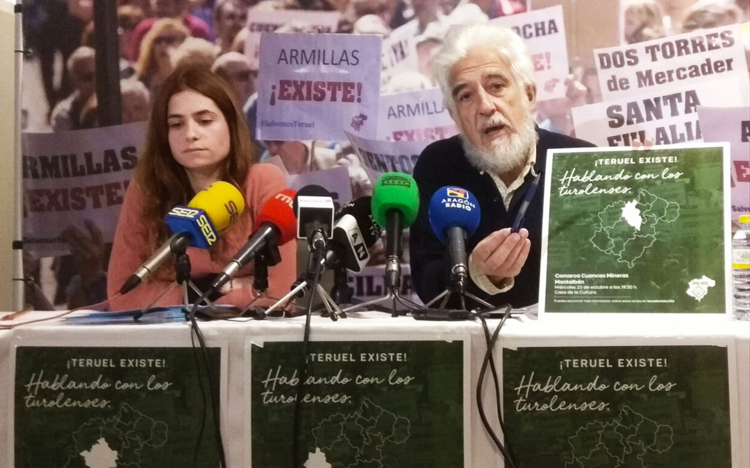 Alba Polo (Senado) y Manolo Gimeno (Congreso), este lunes en rueda de prensa