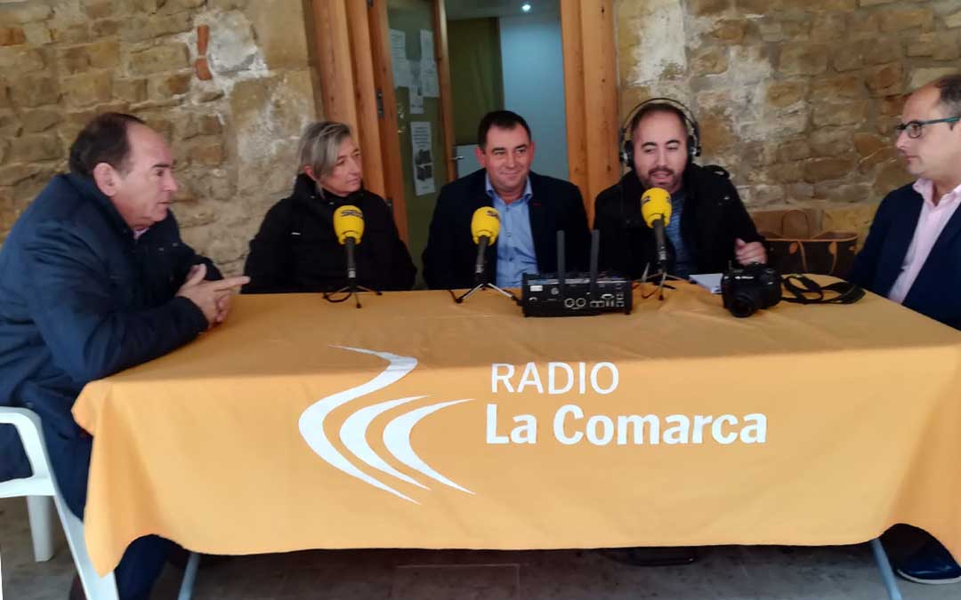 Invitados al programa especial desde Ráfales.